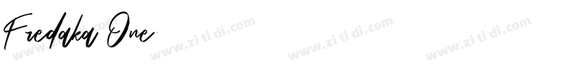 Fredaka One字体转换
